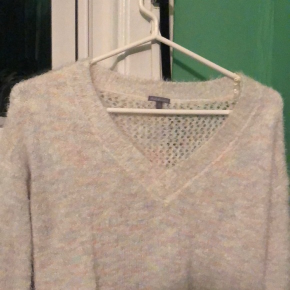 Barely Used Cute Fuzzy Sweater - Picture 3 of 4